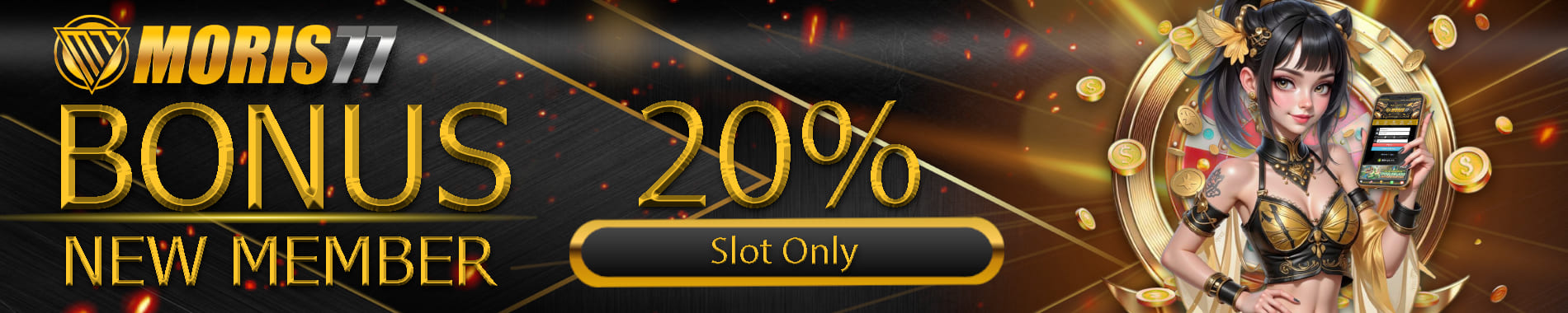 Bonus New Member 20%