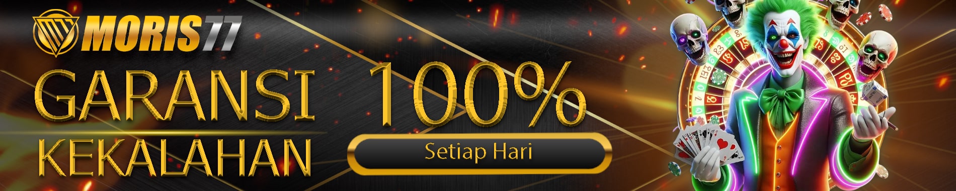 BONUS GARANSI KEKALAHAN 100% SETIAP HARI